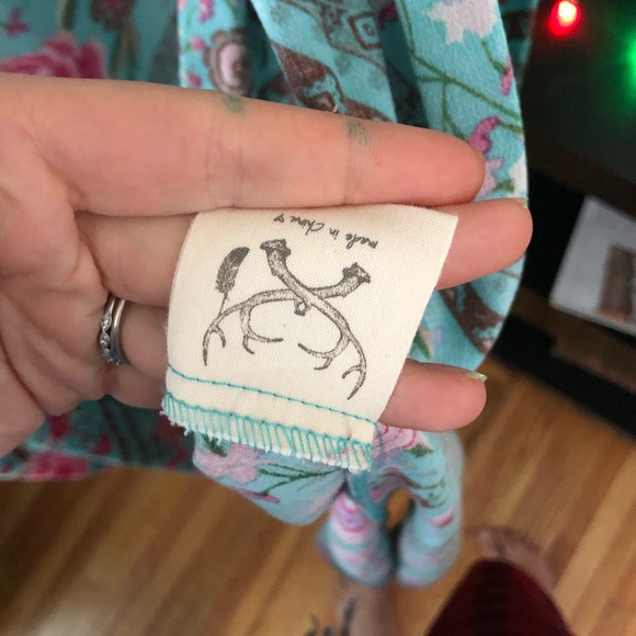 Spell and the Gypsy Turquoise Babushka Maxi NWT - Picture 4 of 6